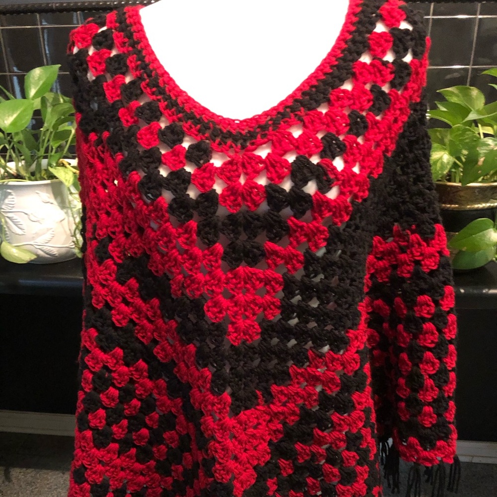 Crocheted Poncho